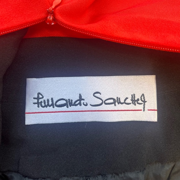 Fernando Sanchez Colorblock Dress N142-53 - Picture 2 of 5